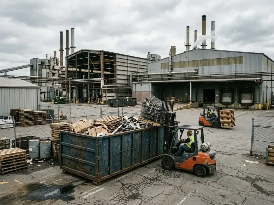 industrial-factory-scrap-conta-003 — frequently asked questions, Cheap Roll-off Dumpster Rentals in Bay Village, OH